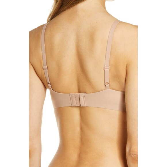 🆕WACOAL Comfort First Wireless T-Shirt Bra Beige 32B #856339 - Picture 3 of 10
